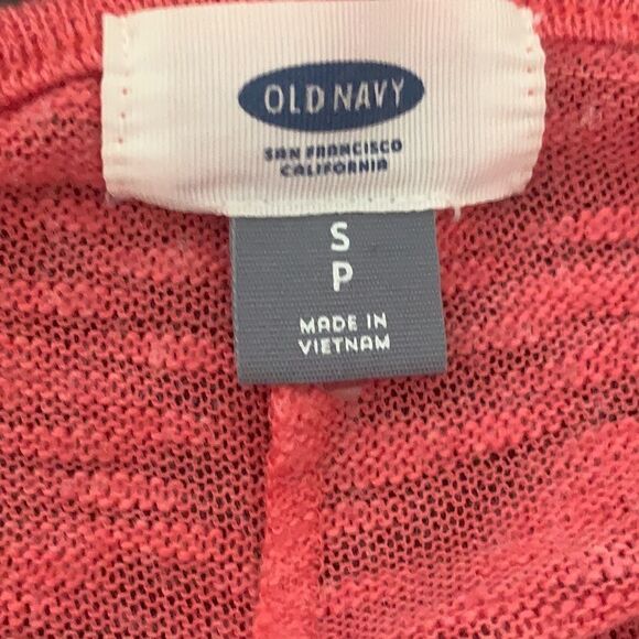 Old Navy coral drape front top, SP - Picture 5 of 5